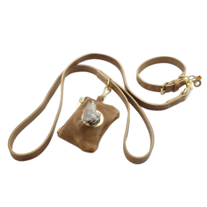 Set Pelle Marrone