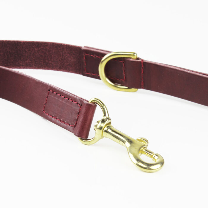 Guinzaglio in pelle Rosso - immagine 2