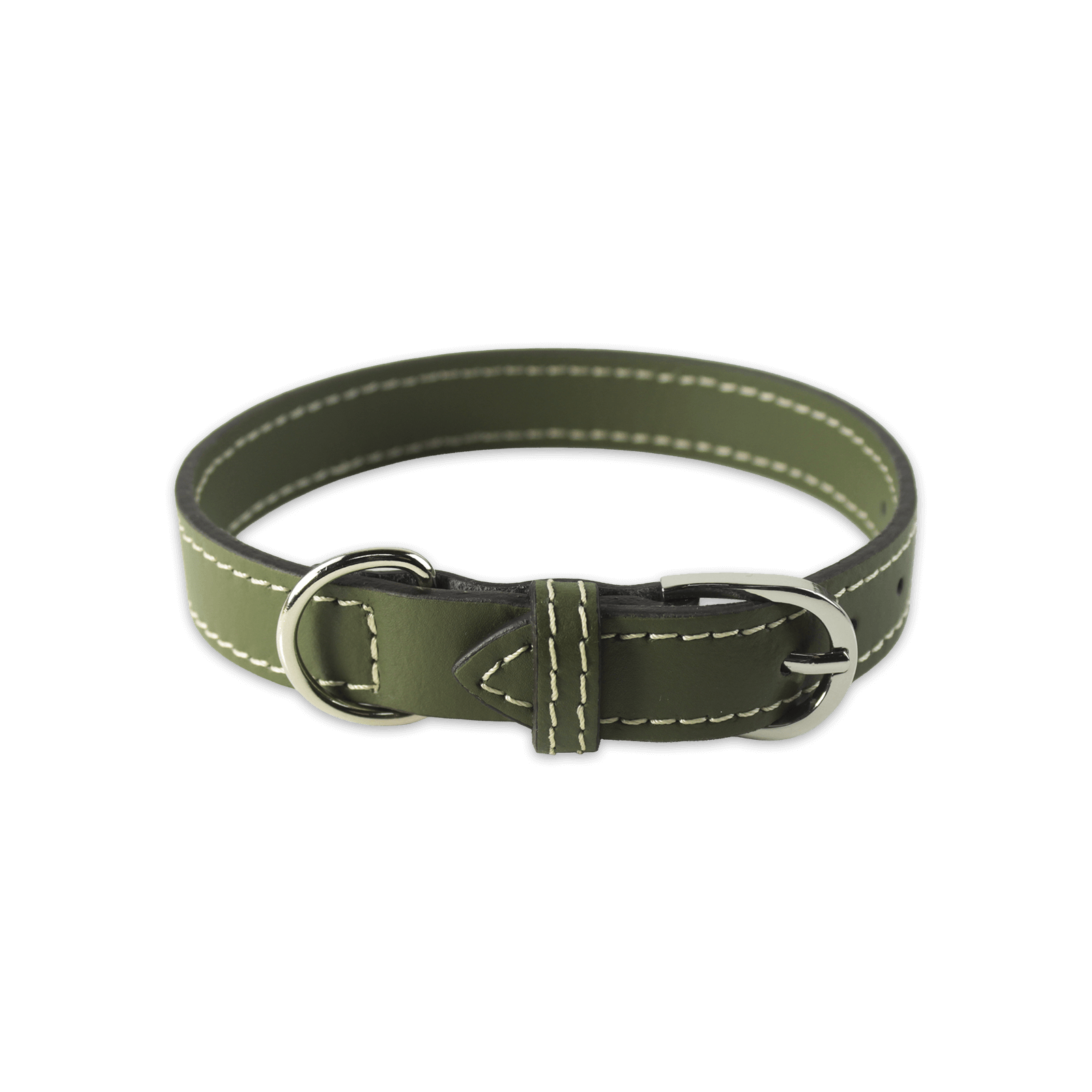 collarino pelle per cane