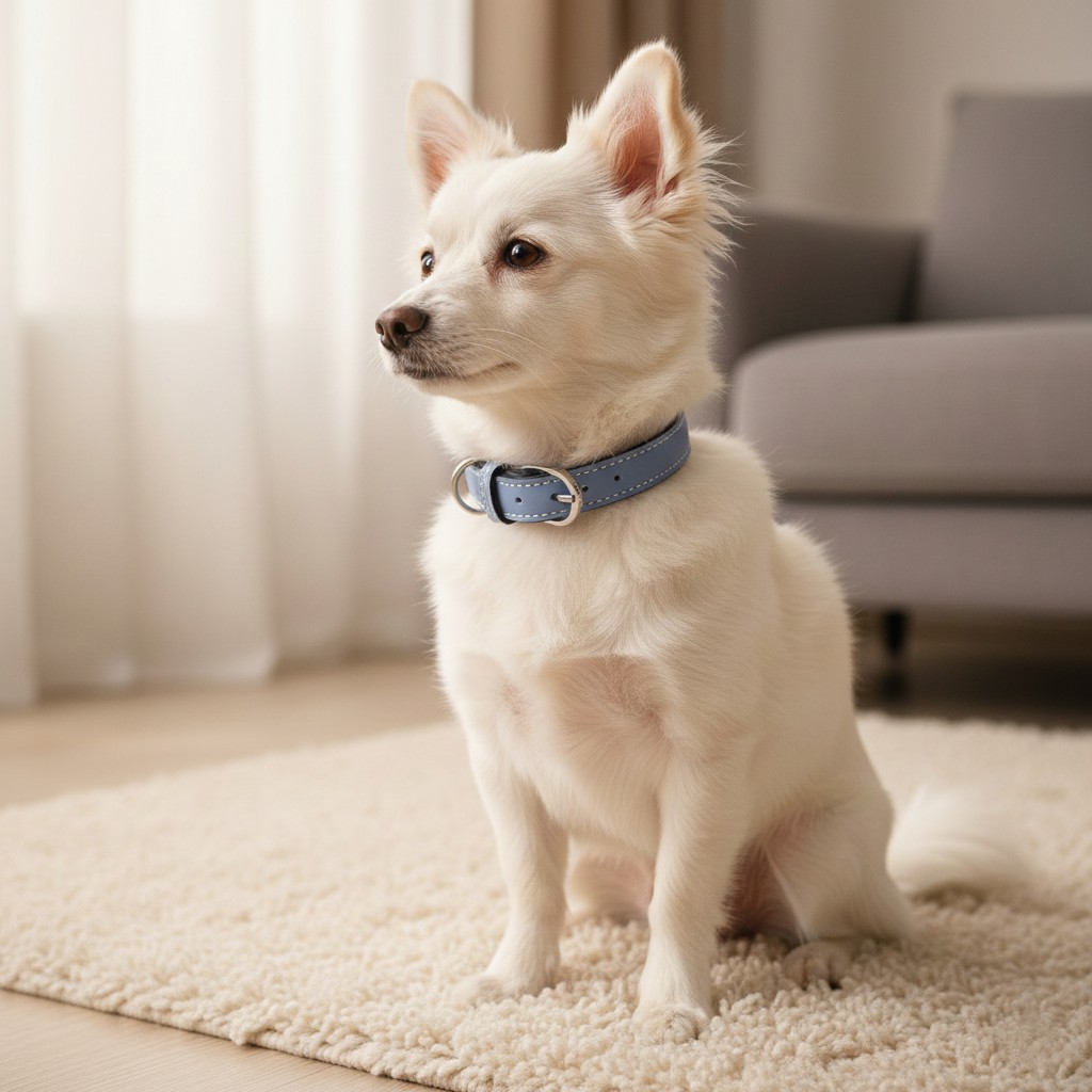 Collare in pelle cucita - immagine 4